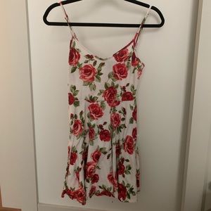 Floral Dress Roses Forever 21